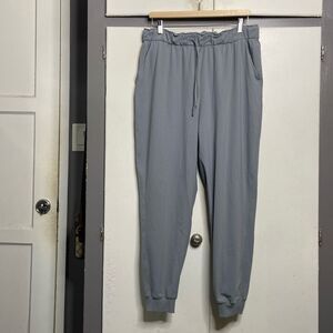 lululemon women keep moving jogger 12 light gray Rhino